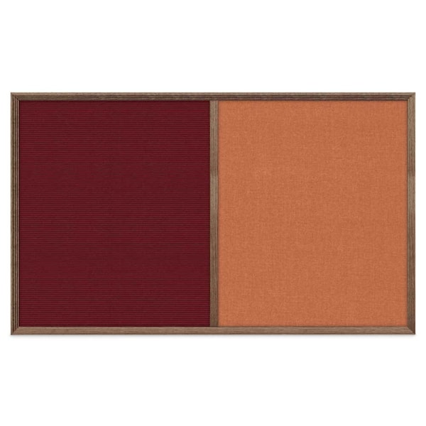 Slim Style Indoor Enclosed Corkboard, 18